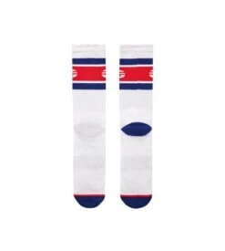 PULLIN Chaussettes Longues Lineroundblue IMPRIME