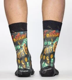 Chaussettes Homme Fortune 9 Chaussettes Homme Fortune -Lingerie Sipp chaussettes mixtes fortune imprime multicolore 3