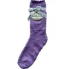 Chaussettes Smooth Cuddly Violet 2 Chaussettes Smooth Cuddly Violet -Lingerie Sipp chaussettes smooth cuddly 5300 crocus