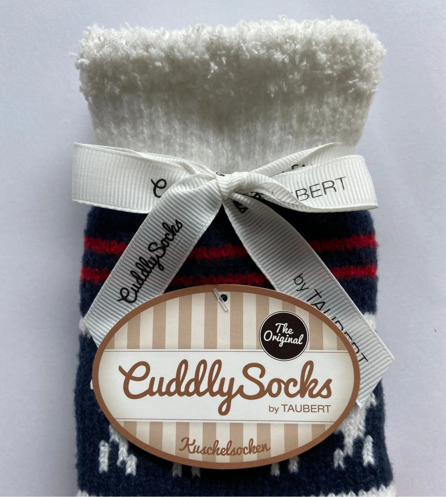 Chaussettes Sweden Lined Bleu/Rouge/Blanc 4 Chaussettes Sweden Lined Bleu/Rouge/Blanc – Image 2