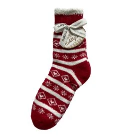 Chaussettes Sweden Lined Rouge/Blanc