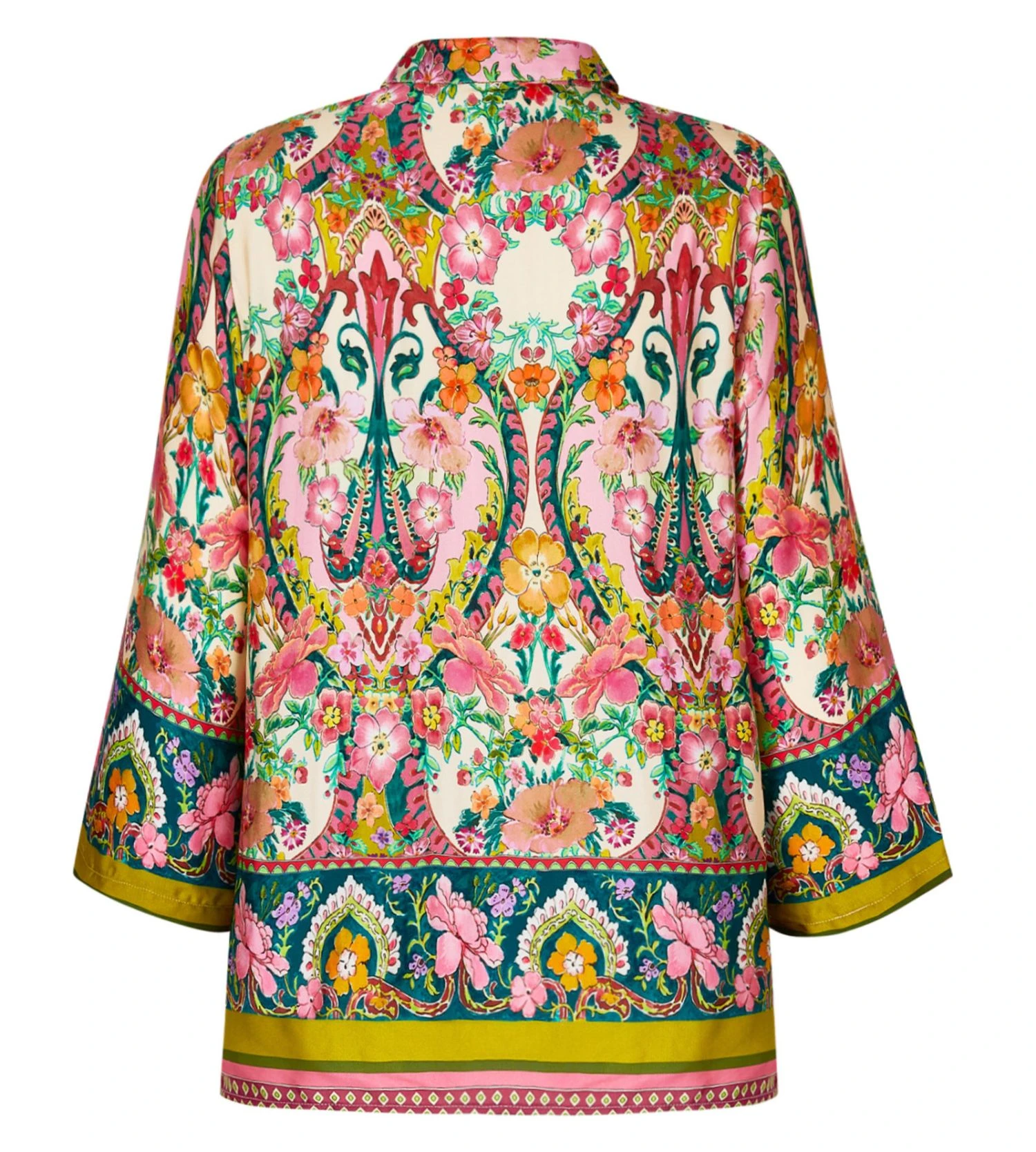 Lise Charmel Libertine en Fleurs – Chemise Courte en Satin de Viscose Imprimé Floral 9 Lise Charmel Libertine en Fleurs – Chemise Courte en Satin de Viscose Imprimé Floral – Image 7