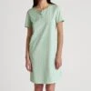Calida Flower Nights Soft Green – Chemise de Nuit en Coton Bio Col Boutonné 1 Calida Flower Nights Soft Green – Chemise de Nuit en Coton Bio Col Boutonné -Lingerie Sipp chemisedenuit femme 603 soft green
