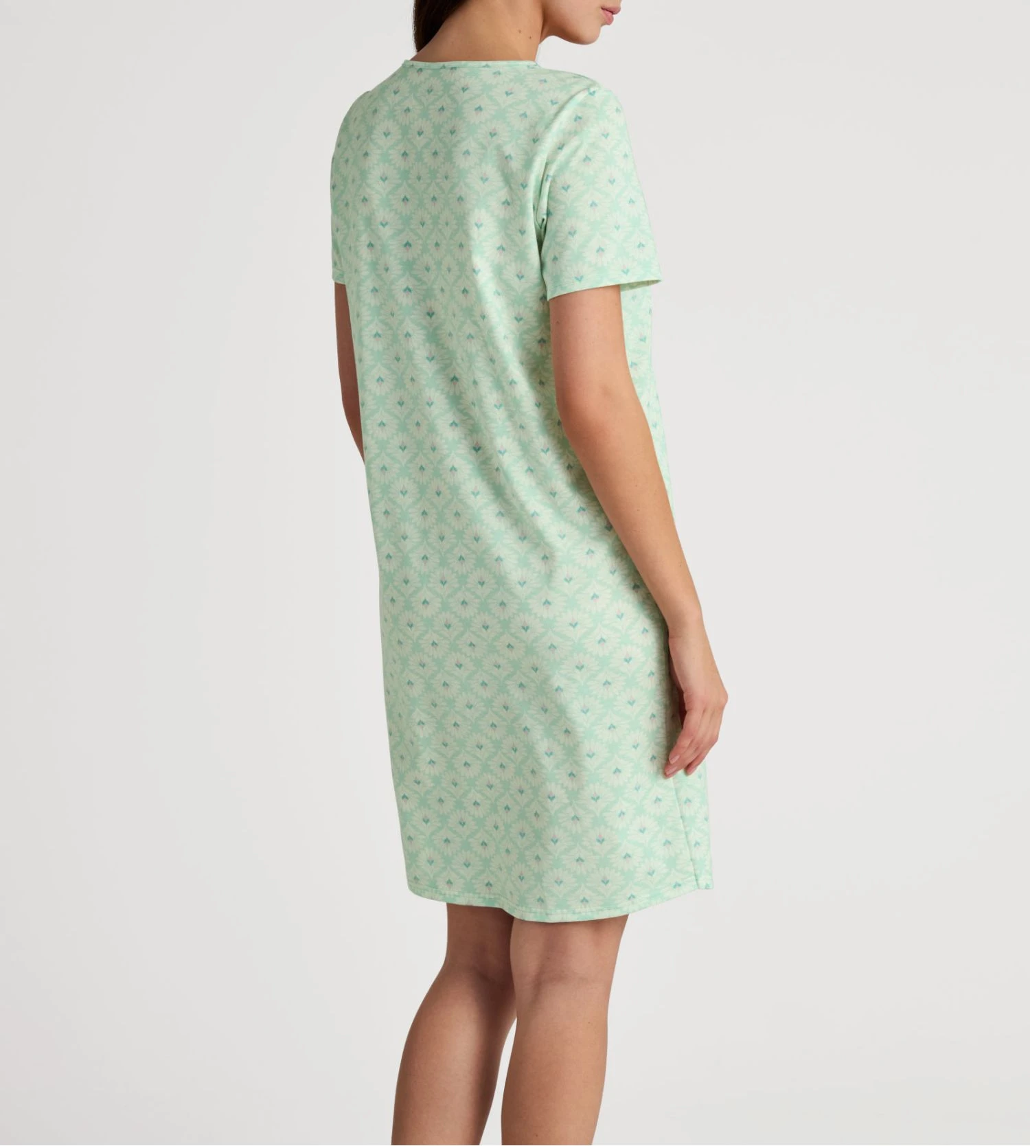 Calida Chemise De Nuit Pour Femme Flower Nights Soft Green 6 Calida Chemise De Nuit Pour Femme Flower Nights Soft Green – Image 4