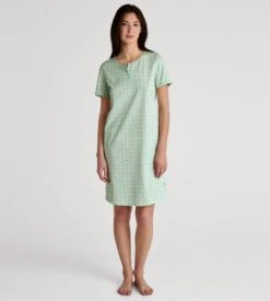 Calida Chemise De Nuit Pour Femme Flower Nights Soft Green 12 Calida Chemise De Nuit Pour Femme Flower Nights Soft Green -Lingerie Sipp chemisedenuit femme 603 soft green 4