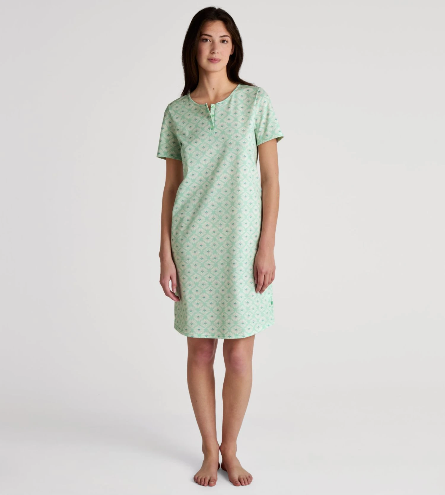 Calida Chemise De Nuit Pour Femme Flower Nights Soft Green 7 Calida Chemise De Nuit Pour Femme Flower Nights Soft Green – Image 5