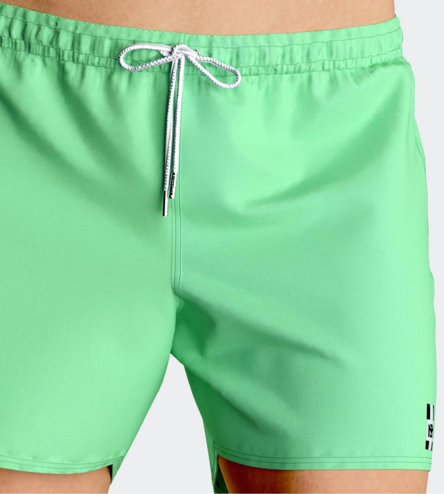 Short De Bain Uni Cienfuegos Vert D'eau 4 Short De Bain Uni Cienfuegos Vert D'eau – Image 2