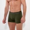 Boxer Uni En Coton Homme Vert Kaki Classic -Lingerie Sipp classic boxer 00dk dark khaki