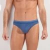Hom Mini Slip Bleu Jeans Classic - Sous-vêtement Homme en Coton & Modal Confort