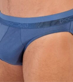 Hom Mini Slip Bleu Jeans Classic - Sous-vêtement Homme en Coton & Modal Confort -Lingerie Sipp classic mini briefs 0054 jeans blue 2
