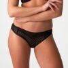 MARIE JO Slip Brésilien Colima Noir 2 MARIE JO Slip Brésilien Colima Noir -Lingerie Sipp colima bresilien noir noir