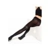 Collant Fantaisie Semi-opaque NOIR -Lingerie Sipp collant fantaisie semi opaque noir