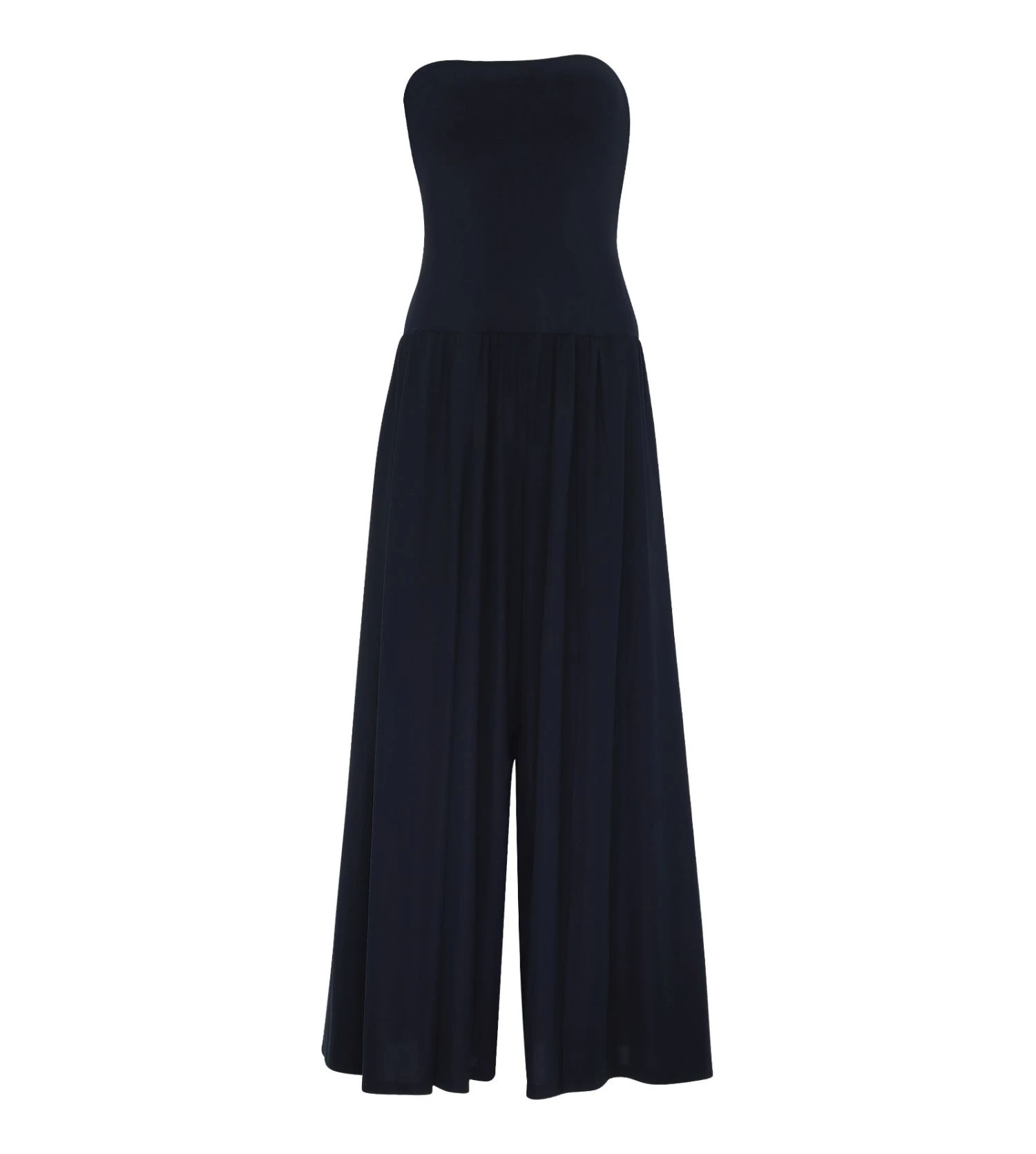 Sunflair Combinaison Pantalon Bustier Noir – Jumpsuit Convertible à Jambes Larges 4 Sunflair Combinaison Pantalon Bustier Noir – Jumpsuit Convertible à Jambes Larges – Image 2