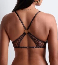 Aubade Soutien Gorge Triangle Sans Armatures Au Motif Animalier Crazy In Love Satin Brown 16 Aubade Soutien Gorge Triangle Sans Armatures Au Motif Animalier Crazy In Love Satin Brown -Lingerie Sipp crazy in love bralette triangle satin brown 6