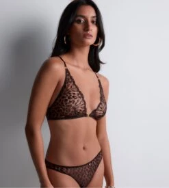 Aubade Soutien Gorge Triangle Sans Armatures Au Motif Animalier Crazy In Love Satin Brown 17 Aubade Soutien Gorge Triangle Sans Armatures Au Motif Animalier Crazy In Love Satin Brown -Lingerie Sipp crazy in love bralette triangle satin brown 7