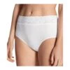 Calida Culotte Haute En Dentelle Classic Lycraspitze BLANC -Lingerie Sipp culotte haute dentelle classic blanc 001