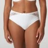 PRIMA DONNA Culotte Haute Madison Blanc 1 PRIMA DONNA Culotte Haute Madison Blanc -Lingerie Sipp culotte haute madison blanc