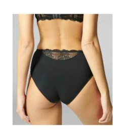 Simone Perele Culotte Taille Haute Rêve Noir -Lingerie Sipp culotte taille haute reve noir 015 2