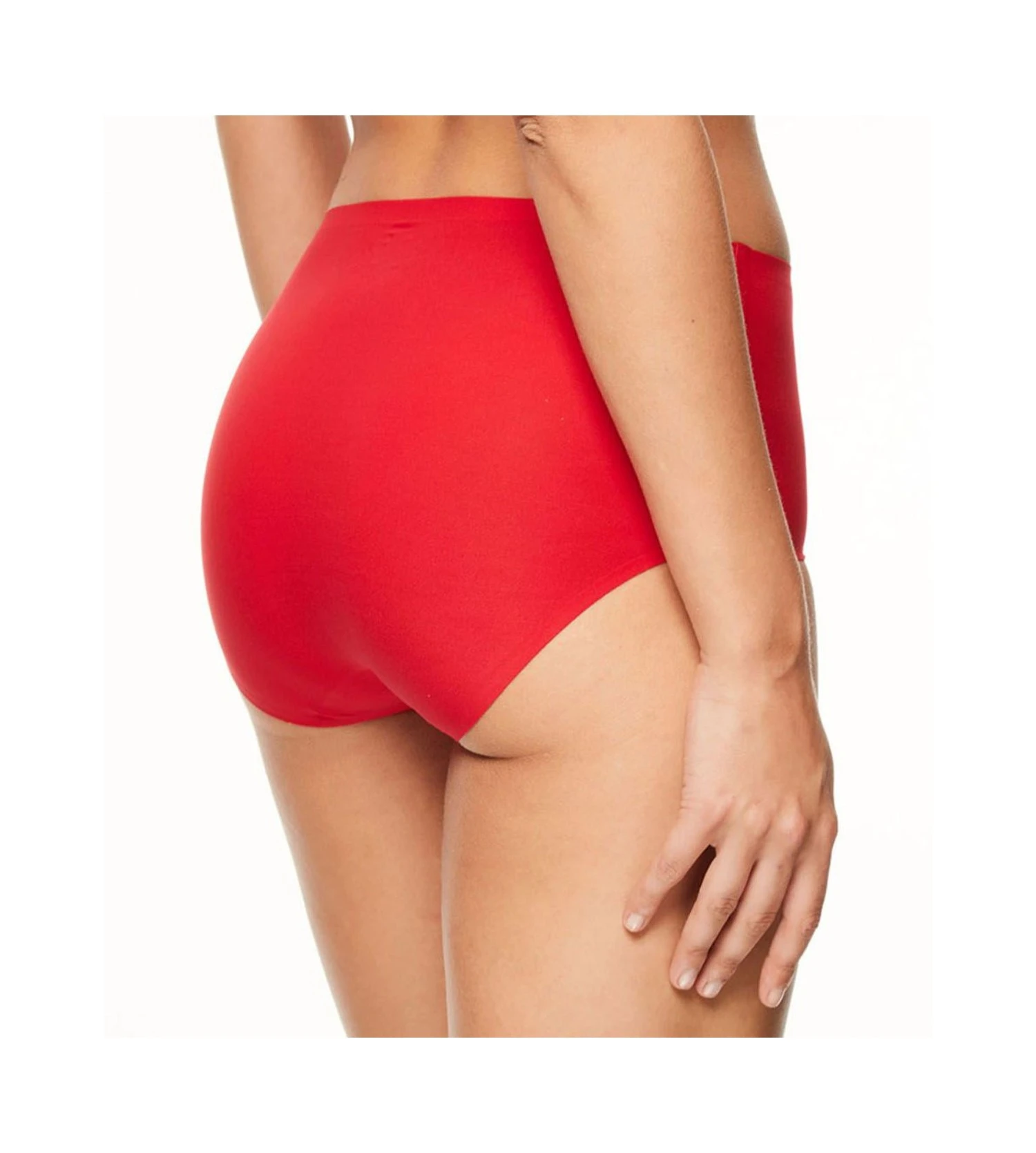 Chantelle Culotte Taille Haute Softstretch Coquelicot 5 Chantelle Culotte Taille Haute Softstretch Coquelicot – Image 3