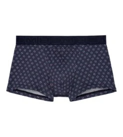 HOM Boxer HO1 Cyrus Navy Geometric Print - Ultra-Soft Horizontal Opening Trunk 7 HOM Boxer HO1 Cyrus Navy Geometric Print - Ultra-Soft Horizontal Opening Trunk -Lingerie Sipp cyrus boxer ho1 i0ra navy print bleu 1