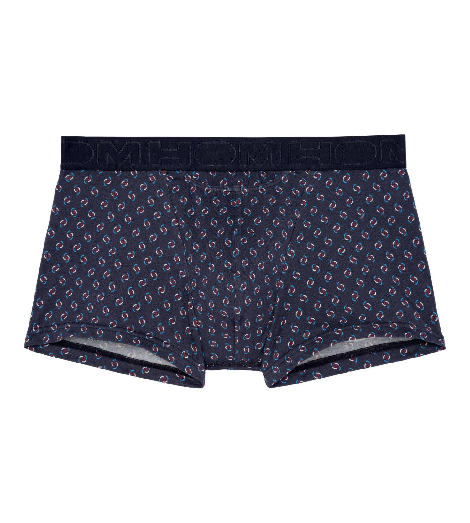 HOM Boxer HO1 Cyrus Navy Geometric Print - Ultra-Soft Horizontal Opening Trunk 4 HOM Boxer HO1 Cyrus Navy Geometric Print - Ultra-Soft Horizontal Opening Trunk – Image 2