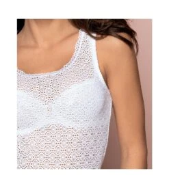 Débardeur Destination Futur Blanc -Lingerie Sipp debardeur destination futur 0001 blanc 3