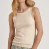 Calida Débardeur Pour Femme Favourites Healing Quill Crème