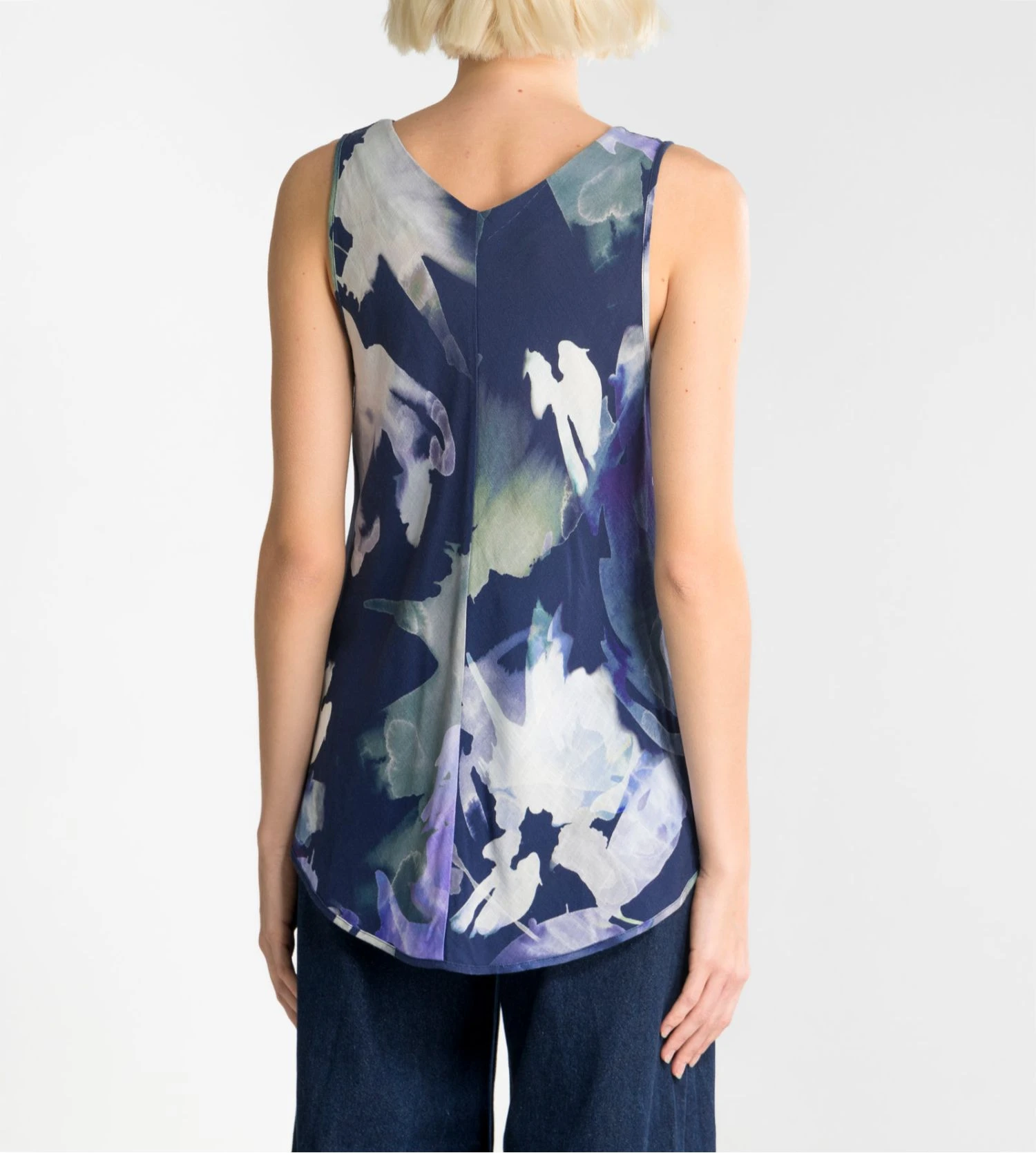 Top En Viscose Tissée Effet Lin 6 Top En Viscose Tissée Effet Lin – Image 4