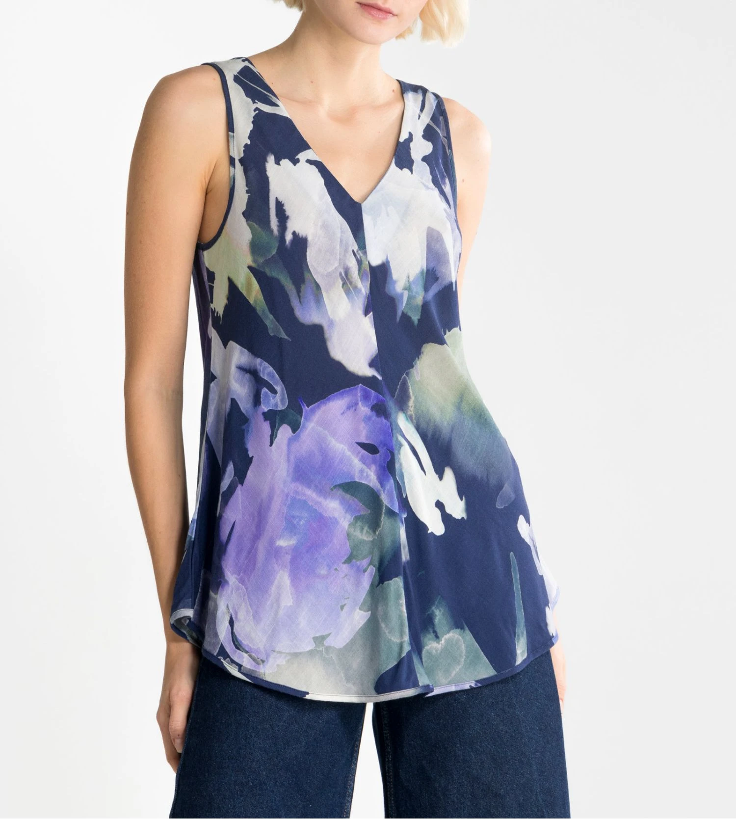 Top En Viscose Tissée Effet Lin 3 Top En Viscose Tissée Effet Lin