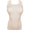 Top à Bretelles Larges En Laine Et Soie Quarzo -Lingerie Sipp debardeur laine soie dentelle 174 quarzo fraly