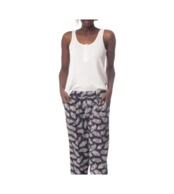 Débardeur Maille Fine à 3 Boutons BLANC 7 Débardeur Maille Fine à 3 Boutons BLANC -Lingerie Sipp debardeur maille fine a 3 boutons 01 blanc 2