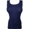 Oscalito Débardeur en Coton Précieux Côtelé Deep Blue – Top Luxe Col Arrondi 2 Oscalito Débardeur en Coton Précieux Côtelé Deep Blue – Top Luxe Col Arrondi -Lingerie Sipp debardeur oscalito coton cotele marine