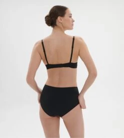 Simone Perele Culotte Haute Simone Pérèle Délice Noir Gem -Lingerie Sipp delice slip haut ventre plat 088 noir gem 5