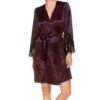 Coemi Damson & Black Bicolore – Dentelle Fine et Satin – Déshabillé Longue Manche 98cm 1 Coemi Damson & Black Bicolore – Dentelle Fine et Satin – Déshabillé Longue Manche 98cm -Lingerie Sipp deshabille bicolore avec dentelle damson black 314 4