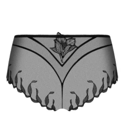 Shorty Noir En Tulle Brodé Désir De Venise 20 Shorty Noir En Tulle Brodé Désir De Venise -Lingerie Sipp desir et volupte shorty enrichi noir 6