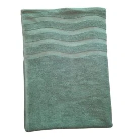 Serviette De Plage En Coton Grass Green