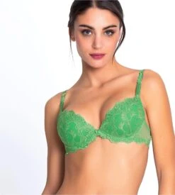 Soutien-gorge Coques Dressing Floral Emeraude 16 Soutien-gorge Coques Dressing Floral Emeraude -Lingerie Sipp dressing floral coques 4166 dressing emeraude 6