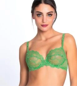 Soutien Gorge Armatures Dressing Floral Emeraude -Lingerie Sipp dressing floral sgaa 4166 dressing emeraude 6