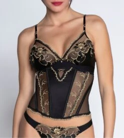 Galbe Taille Éblouissante Icône Or Nuit -Lingerie Sipp eblouissante icone galbe taille 8161 or nuit 2