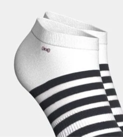 Eden Park Soquettes en Coton Marine – Chaussettes Courtes à Nœud Papillon Rose Brodé -Lingerie Sipp eden park soquettes coton nb039 marine 2