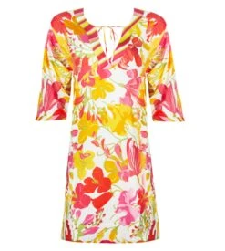 Lise Charmel Envolée Florale Bouquet Floral – Tunique de Plage Manches 3/4 en Voile de Viscose 10 Lise Charmel Envolée Florale Bouquet Floral – Tunique de Plage Manches 3/4 en Voile de Viscose -Lingerie Sipp envolee florale tunique plage 19038 bouquet floral 1