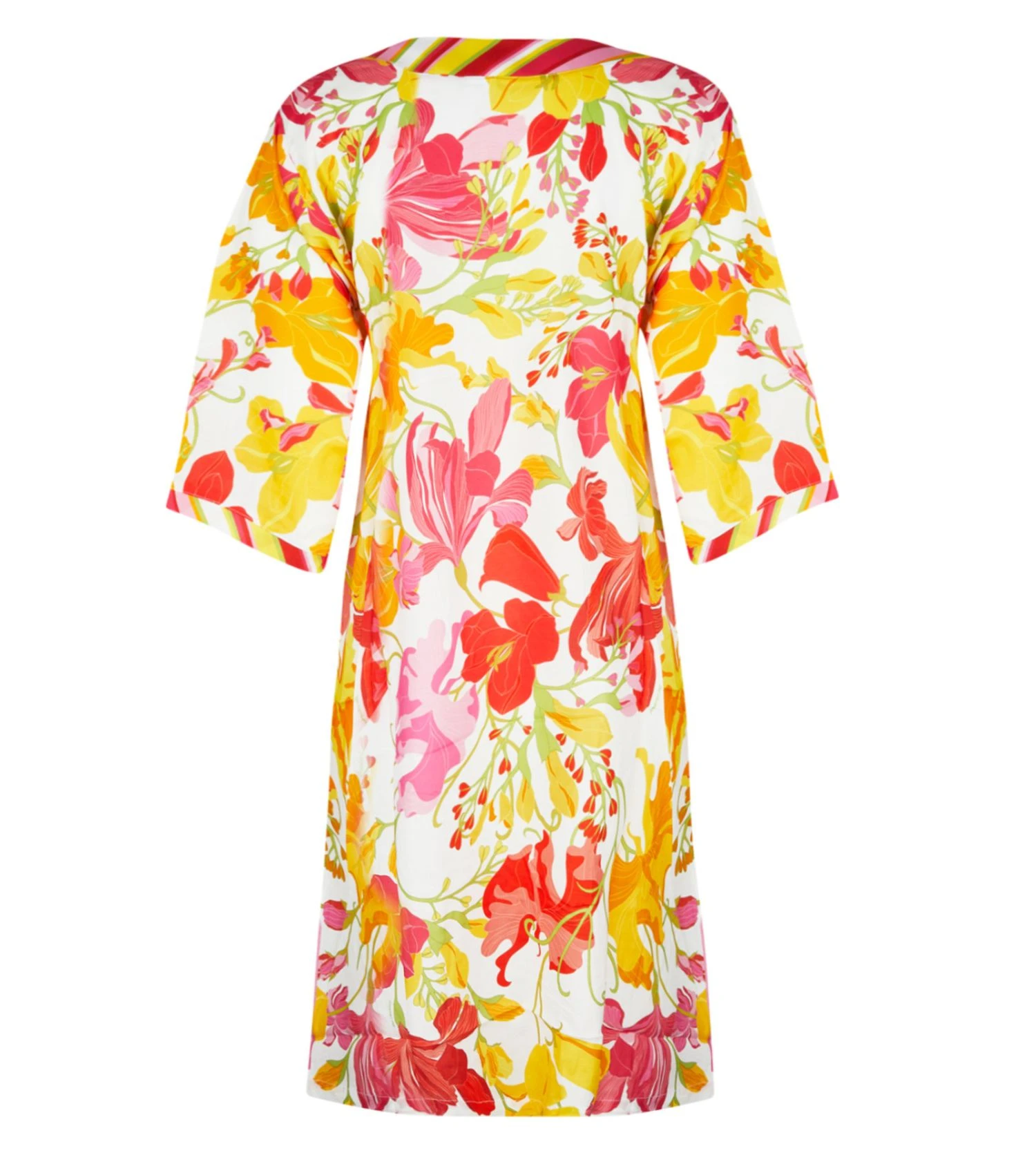 Lise Charmel Envolée Florale Bouquet Floral – Tunique de Plage Manches 3/4 en Voile de Viscose 8 Lise Charmel Envolée Florale Bouquet Floral – Tunique de Plage Manches 3/4 en Voile de Viscose – Image 6