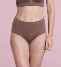 ANITA Culotte Haute ESSENTIEL Rose Framboise -Lingerie Sipp essentiel slip haut 769 rose framboise 4