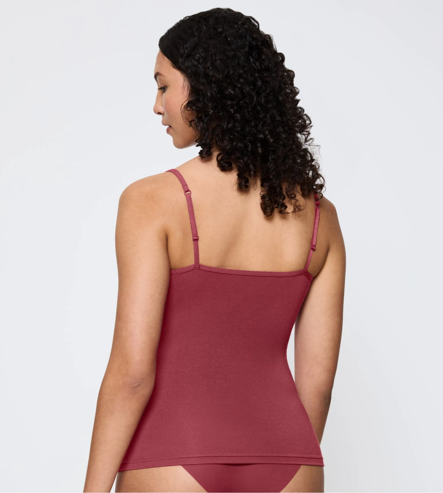 Triumph Feel Of Modal Rose Framboise – Top à Bretelles Fines avec Dentelle 6 Triumph Feel Of Modal Rose Framboise – Top à Bretelles Fines avec Dentelle – Image 4