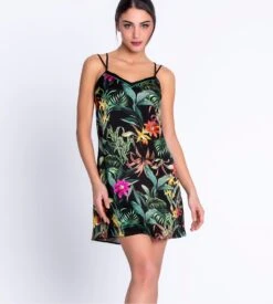 Nuisette Imprimée Fleurs Etoiles Eclat Etoile -Lingerie Sipp fleurs etoiles nuisette imprime bf 18067 eclat etoile 7