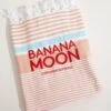 Banana Moon Serviette De Plage Ă Rayures Mani Marbella Rouge 1 Banana Moon Serviette De Plage Ă Rayures Mani Marbella Rouge -Lingerie Sipp fouta 90x170 cm rouge lot19