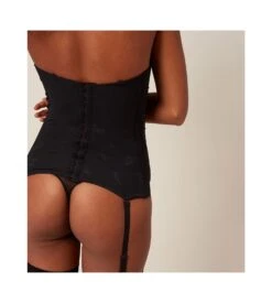 Simone Perele Guêpière Bustier Wish NOIR -Lingerie Sipp guepiere bustier wish noir 3