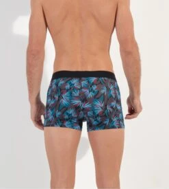 Hom Hanoi HO1 Boxer Briefs – Dark Grey Graphic Print with Horizontal Opening 11 Hom Hanoi HO1 Boxer Briefs – Dark Grey Graphic Print with Horizontal Opening -Lingerie Sipp hanoi boxer ho1 p284 dark grey print 3