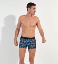 Hom Hanoi HO1 Boxer Briefs – Dark Grey Graphic Print with Horizontal Opening 13 Hom Hanoi HO1 Boxer Briefs – Dark Grey Graphic Print with Horizontal Opening -Lingerie Sipp hanoi boxer ho1 p284 dark grey print 5