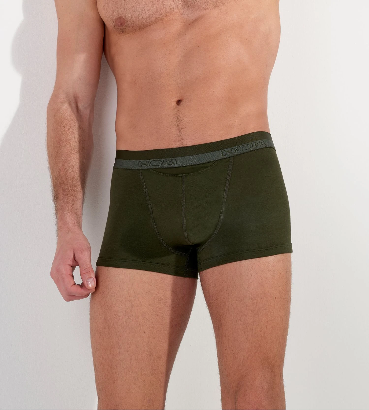 Boxer Kaki Pour Homme Avec Ouverture à L'avant 3 Boxer Kaki Pour Homme Avec Ouverture à L'avant
